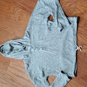Cropped hoodie